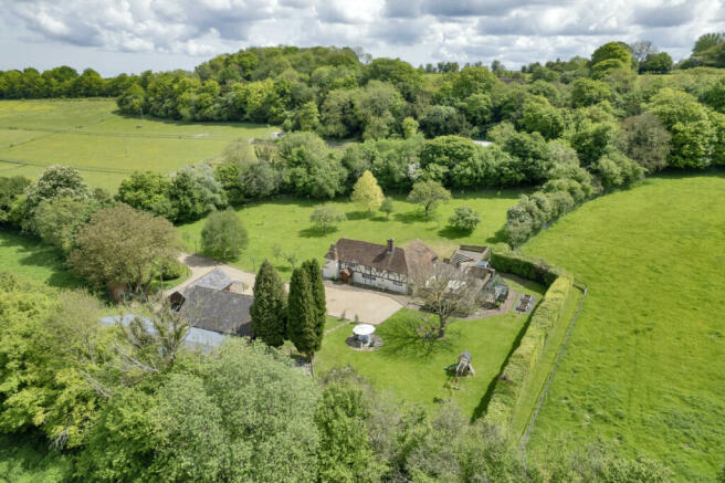 Aerial Of House