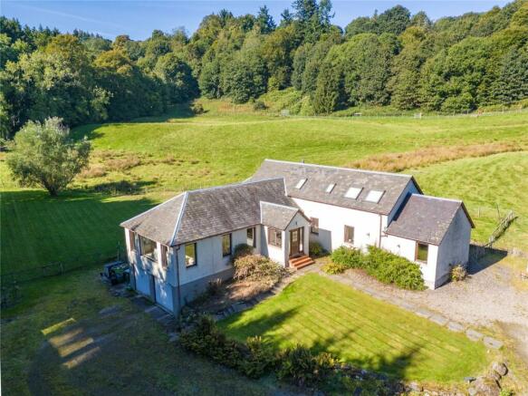 Aerial Of House