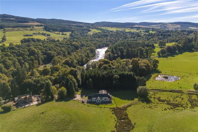 Aerial Of House