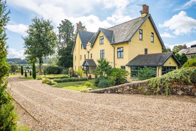 Front Elevation and Driveway