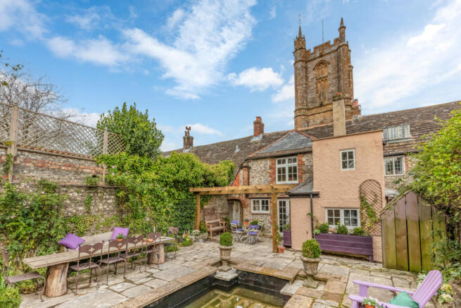 Pond and Terrace