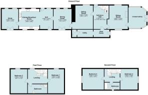 Stone house, Everdon Floorplan