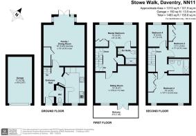 3 Stowe walk. Floorplan