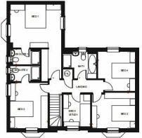 Henley first floorplan The Willows