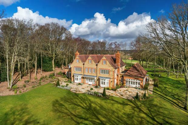 6 bedroom detached house for sale in Dippenhall, Farnham, Surrey, GU10 ...