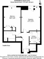 Floorplan 1 Bed