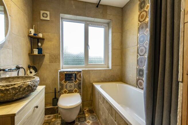 Fully Tiled Bathroom