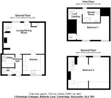 2 Elmsleigh Cottages, Ballards Lane, Cambridge, Gl