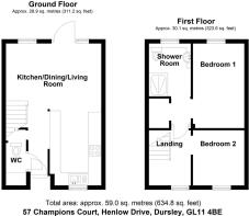 57 Champions Court, Henlow Drive, Dursley, GL11 4B