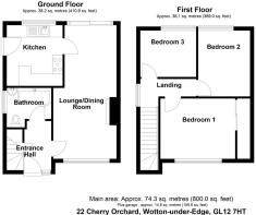 22 Cherry Orchard, Wotton-under-Edge, GL12 7HT min