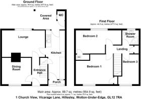 1 Church View, Vicarage Lane, Hillesley, Wotton-Un