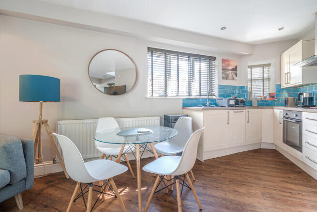 Open plan dining ...