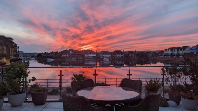 Kitchen Terrace sun set.jpg