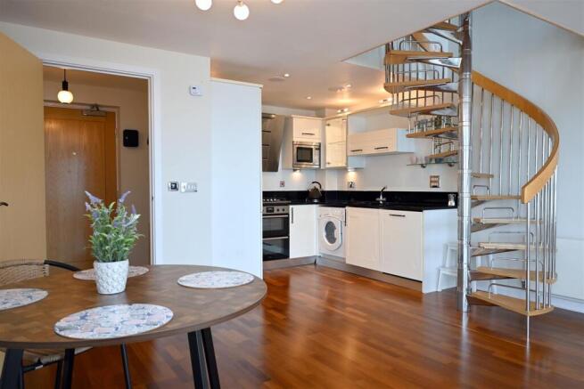 Living Room open Plan to Kitchen