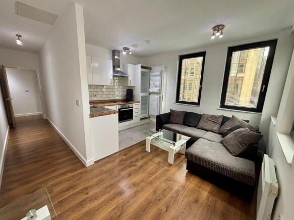 Open plan Living area and Kitchen