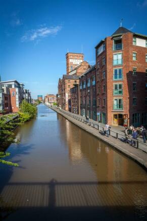 view down the canal.