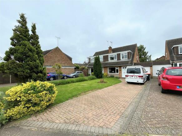 Driveway and front garden