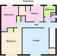 FF Floor Plan - Not To Scale