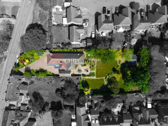 9 Colne Road, Bluntisham - Aerial Highlight Photo-