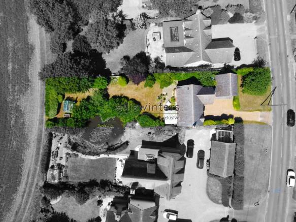 Aqua House, Ramsey Road, Kings Ripton - Aerial Hig
