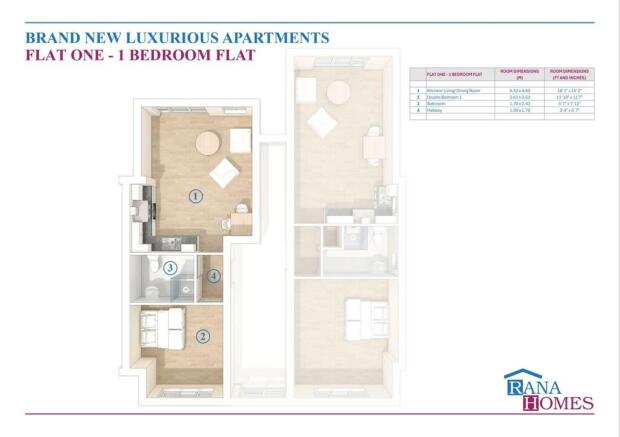 Flat 1- Lay Out