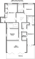 Split Level First Floor