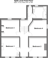 Split Level First Floor