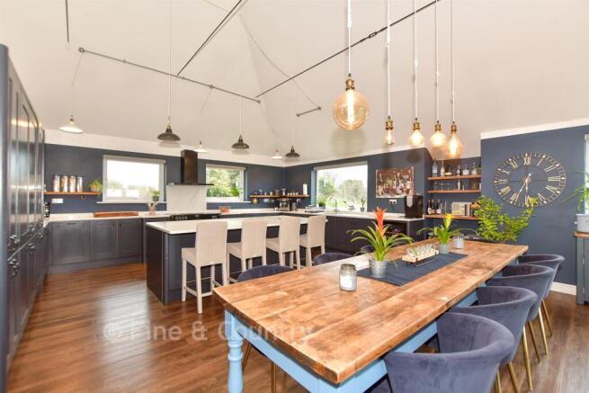 Kitchen/Dining/Sitting Area