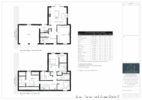 Mill View Cottage - Floor Plans