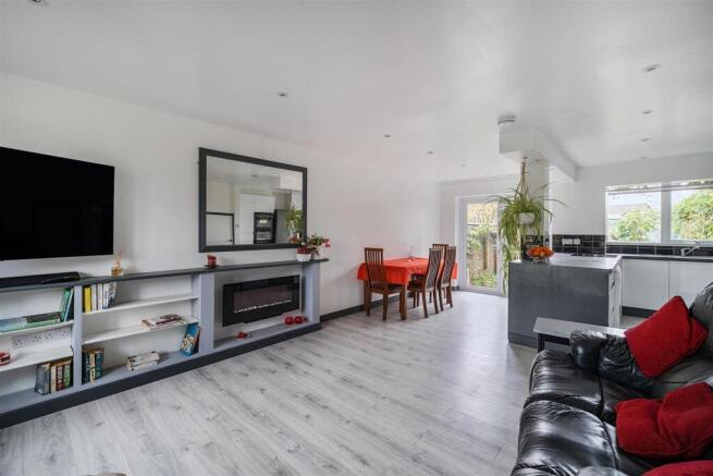 Open plan living room