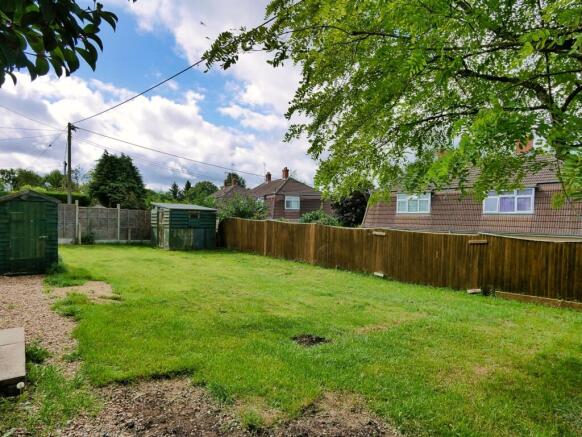 Rear garden
