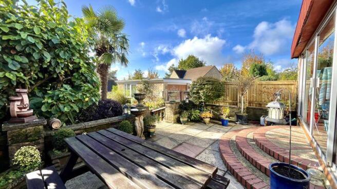 Rear Patio & Garden