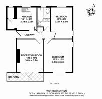 34 Wilton Court N10 Floorplan 1.1.16.JPG