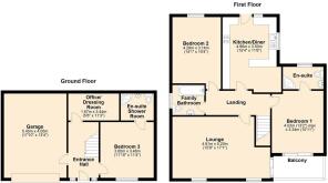 18 Parc Bron y Graig, Harlech - all floors amended