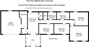 Midtown Barn, Ponsonby, Ground Floor Bedrooms, etc