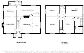 Flint Cottage, Badwell Road, Wyverstone Floorplans