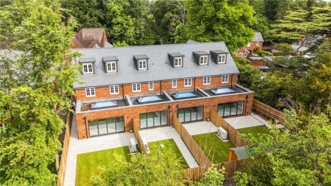 Aerial Rear Garden