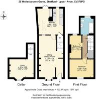 25 Wellesbourne Grove, Stratford - upon - Avon, CV