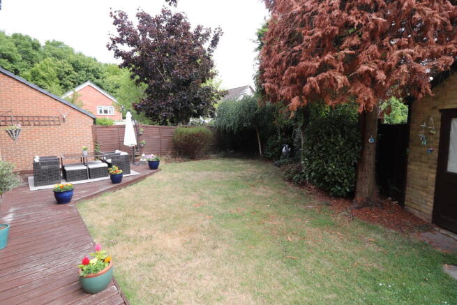Rear garden