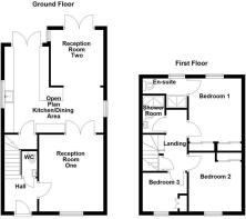 11 Meadow Close, Huncoat - all floors.JPG