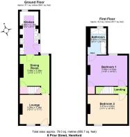 Floor Plan 6 Prior Street, Hereford HR4 9LB (1).JP