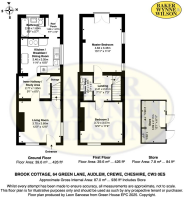 BROOK COTTAGE 64 GREEN LANE AUDLEM CREWE CHESHIRE