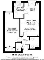 14 St Chads Court - Floor Plan