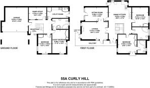 55a Curly Hill - Floor Plan