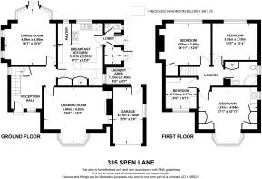 335 Spen Lane - Floor Plan