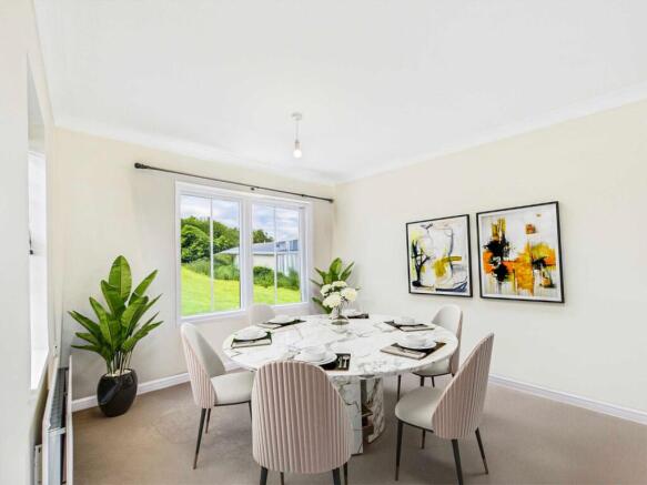 Dining Area - AI Generated ¿ Illustrative Only