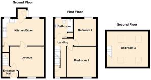 Awelon, Dolwyddelan - all floors.JPG