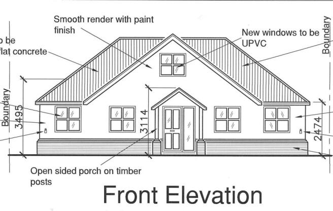Plans Approved Front Elevation