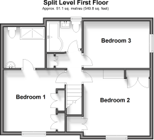 Split Level First Floor