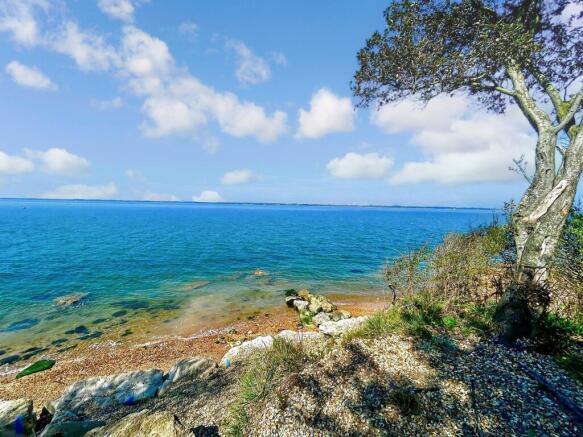 Beach At End Of Garden